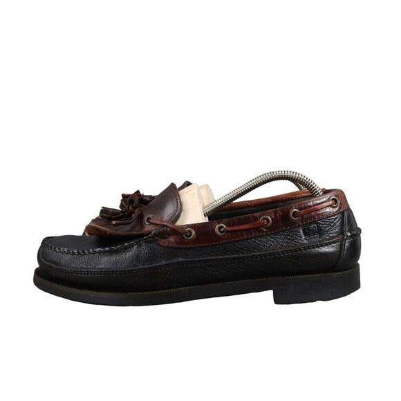 Sperry Shoes Mens 9.5 Tassel Loafer Boat Moc Leather Slip On Top Sider Wetlands main image 12